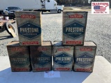 6 Cans of Preston Antifreeze