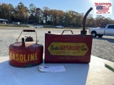 2 Vintage Gas Cans