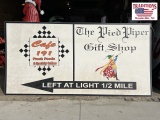 Polyfoam Gift Shop Advertisement Sign 96