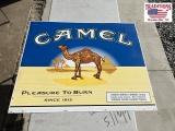 Camel Cigarette advertising sign double sided