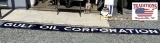 Gulf Oil Corporation Sign 2 piece