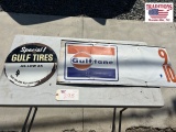 2 Gulf Advertising Signs