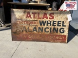 Atlas Wheel Balancing Sign 56x33