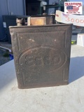 Embossed ESSO petroleum Can