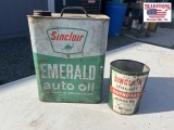 2 Sinclair Cans