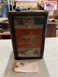 Budget Motor Oil Can