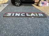 Sinclair 2 piece porcelain sign 144x24