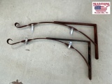 2 Sign Brackets 33x15 Total length
