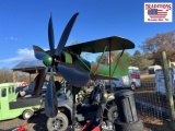 Camouflage, airplane whirligig