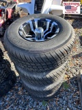 NEW 4 golf cart wheels & tires Kendra 205/65R10