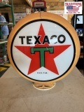 Glass & Plastic Texaco Globe
