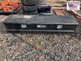 Black Tractor Supply Co truck tool box