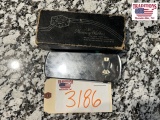 Vintage Automobile Clock Mirror