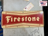 Firestone advertising Sign 25 x 10