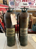 2 Pyrene Extinguishers