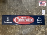 Cheerwine advertising sign in 48
