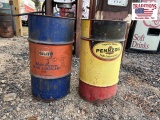 Gulf & Pennzoil Grease Can (100lbs)