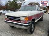 1989 Ford F250 4x4 VIN 3194