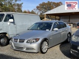 2007 BMW VIN 8123 SALVAGE TITLE