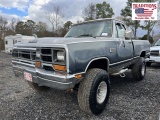 1986 Dodge Ram 4x4 VIN 2340