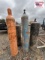 (2) Oxygen tanks / (2) Acetylene Tanks