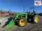 John Deere 5205 Tractor with 522 Loader