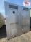 Double Stainless Steel Mobile Toilet