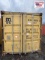 20ft x 8ft x 8ft Shipping Container - YELLOW
