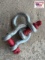 (2) 1 1/8 Clevis