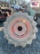 (3) Bridgestone 9.5-16 Wheels and Tires - NOS
