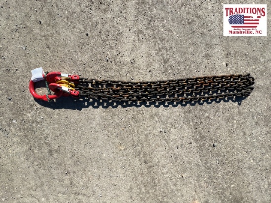5/16" 7ft G80 Chain Sling Double