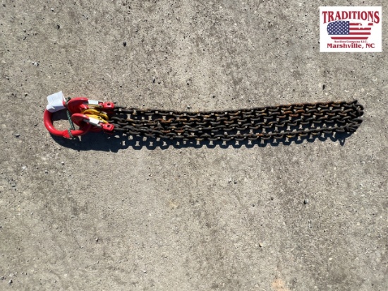 5/16" 7ft G80 Chain Sling Double