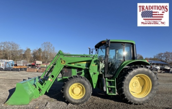 John Deere 7230 Tractor with 740 Loader