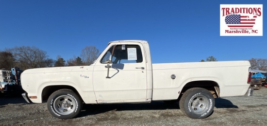 1977 Dodge Truck Vin3033