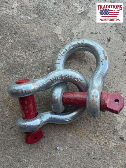 (2) 1 Clevis