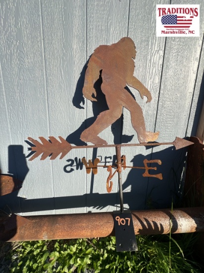 Bigfoot Weather Vane