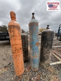 (2) Oxygen tanks / (2) Acetylene Tanks