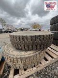 (2) 275/80R22.5 NOS Tire Recaps