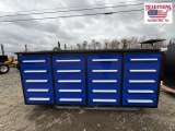 88x22x36 Blue Shop Cabinet