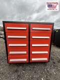 37.5x20x35 Orange Shop Cabinet