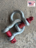 (2) 1 1/8 Clevis