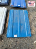 Blue Tractor Canopy
