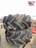 (2) Good Year 650/75R38 on Rims NOS