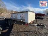 2016 5'x14' Trailer with Dog Box VIN 1062