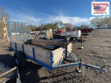 Home-Built 4'x10' Utility Trailer - NO TITLE