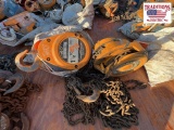 (2) 1.5 Ton Chain Hoist