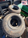 (4) 8-14.5 Wheels & Tires