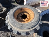 (4) Xtra-Wall Tubless 12-16.5 Tires and Wheels