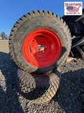 (2) Grass Master 24x12.00 Wheels & Tires - NOS
