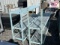 2 Blue Wire Shelves 14x58